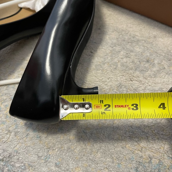 NIB Women's Size 6.5 Coach SA12173 Unipump Jet Mirror Leather 1.5" Heels Black - Picture 9 of 12